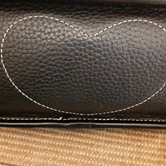 BRIGHTON Leather Purse Black Shoulder Bag